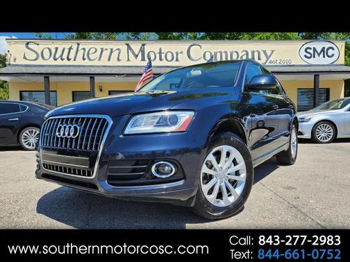 Blue 2017 Audi Q5 2.0T Premium