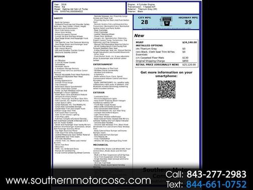 2016 Kia Optima LX Turbo