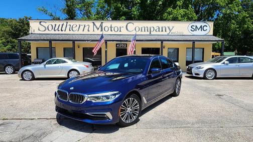 Blue 2019 BMW 530 530i Premium 2 Package