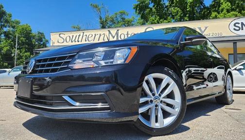 Deep Black Pearl 2019 Volkswagen Passat 2.0T Wolfsburg Edition