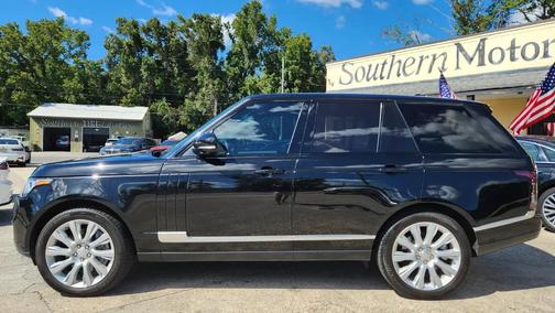 Black 2015 Land Rover Range Rover 5.0L Supercharged