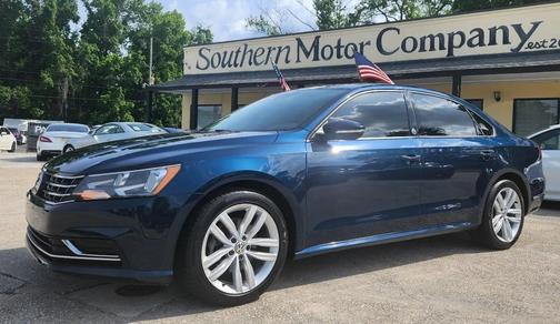 Tourmaline Blue Metallic 2019 Volkswagen Passat 2.0T Wolfsburg Edition