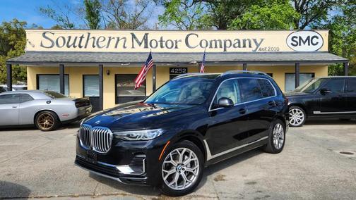 Black 2019 BMW X7 xDrive40i