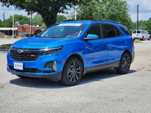 Riptide Blue Metallic 2024 Chevrolet Equinox FWD RS
