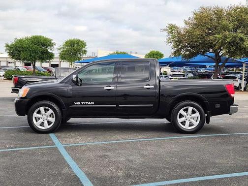 Galaxy Black 2008 Nissan Titan XE Crew Cab