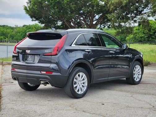 Galactic Gray Metallic 2023 Cadillac XT4 Luxury