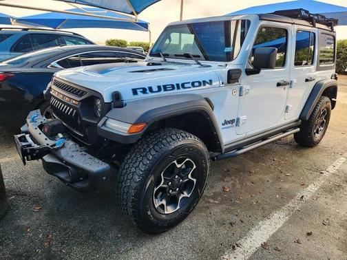 Bright White Clea 2021 Jeep Wrangler Unlimited 4xe Rubicon
