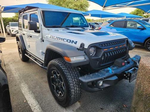 Bright White Clea 2021 Jeep Wrangler Unlimited 4xe Rubicon