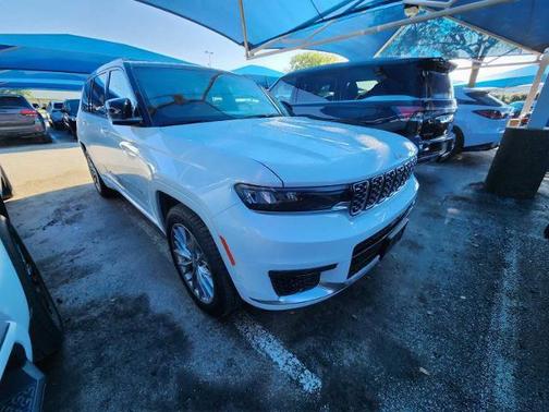 Bright White Clearcoat 2025 Jeep Grand Cherokee L Summit