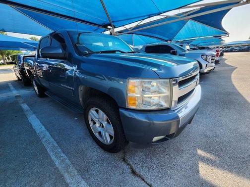 Blue Granite Metallic 2008 Chevrolet Silverado 1500 LT1 Crew Cab