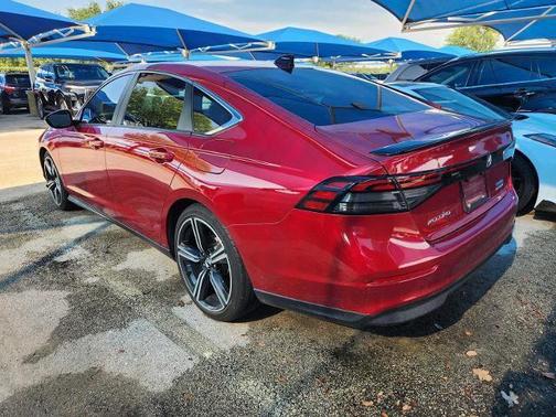 Radiant Red Metallic 2023 Honda Accord Hybrid Sport