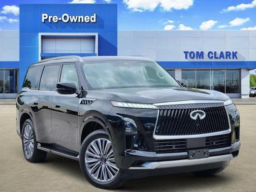 Black Obsidian 2025 INFINITI QX80 Luxe