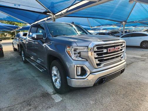Satin Steel Metallic 2021 GMC Sierra 1500 SLT