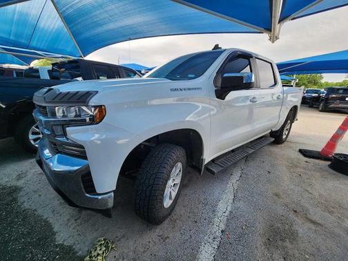 Summit White 2021 Chevrolet Silverado 1500 LT