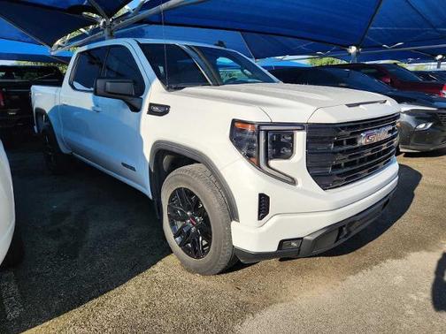 Summit White 2023 GMC Sierra 1500 Elevation