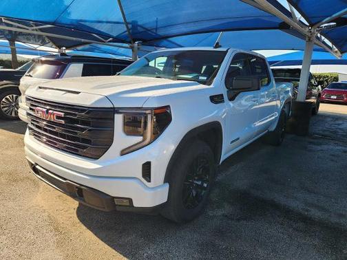 Summit White 2023 GMC Sierra 1500 Elevation
