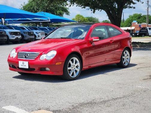 Red 2004 Mercedes-Benz C-Class C230 Kompressor Sport