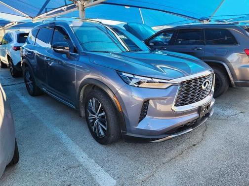 Moonbow Blue 2024 INFINITI QX60 SENSORY
