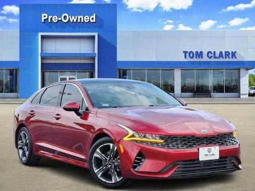 Passion Red 2021 Kia K5 EX