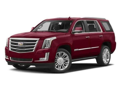 Crystal White Tricoat 2017 Cadillac Escalade Platinum