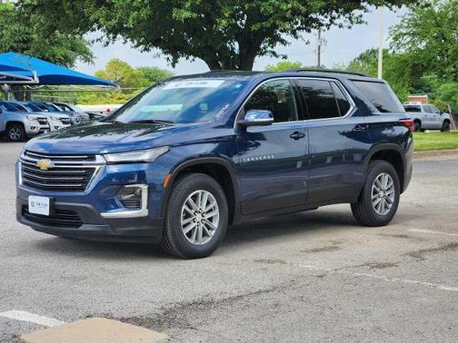 Northsky Blue Metallic 2023 Chevrolet Traverse LT Cloth