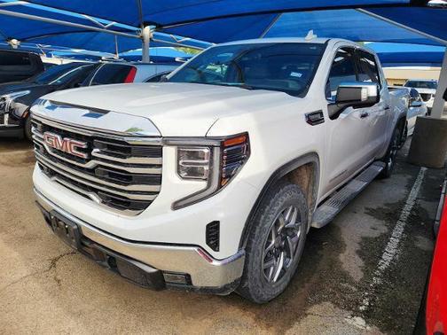 Summit White 2023 GMC Sierra 1500 SLT