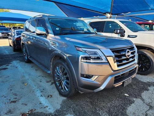 Gun Metallic 2022 Nissan Armada Platinum 4WD