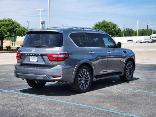 Gun Metallic 2022 Nissan Armada Platinum 4WD