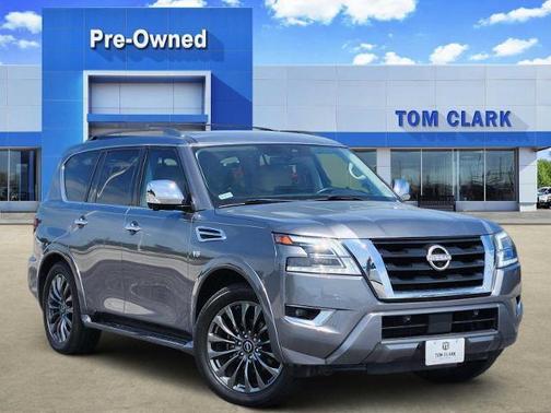 Gun Metallic 2022 Nissan Armada Platinum 4WD