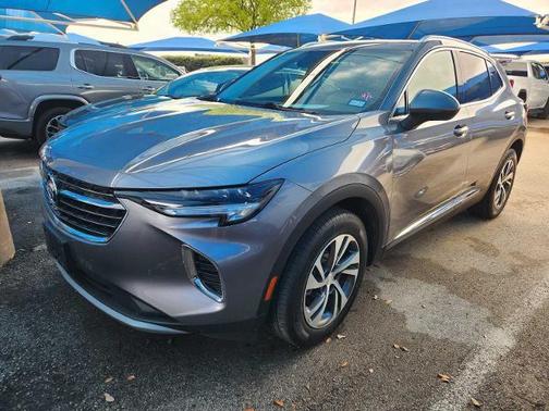 Satin Steel Metallic 2021 Buick Envision FWD Essence