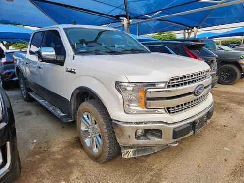 White Platinum Metallic Tri-Coat 2019 Ford F-150 XL