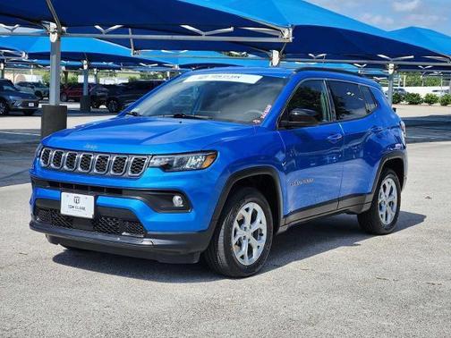 Hydro Blue Pearlcoat 2024 Jeep Compass Latitude