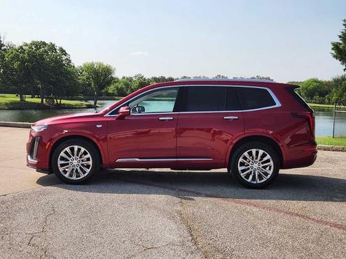 Radiant Red Tintcoat 2023 Cadillac XT6 Premium Luxury AWD