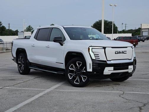 Summit White 2025 GMC Sierra EV Extended Range Denali