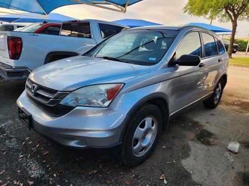 Alabaster Silver Metallic 2010 Honda CR-V LX