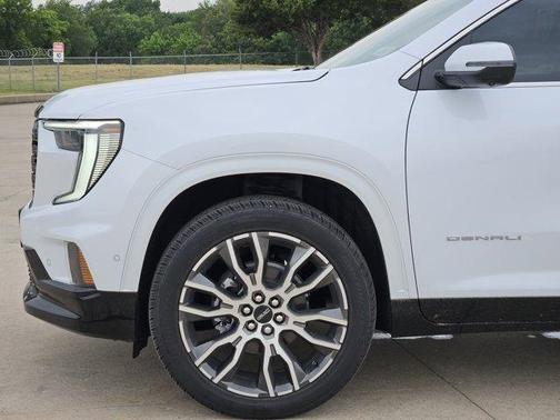 Glacier White Tricoat 2026 GMC Acadia Denali