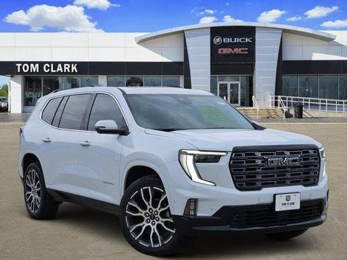 Glacier White Tricoat 2026 GMC Acadia Denali