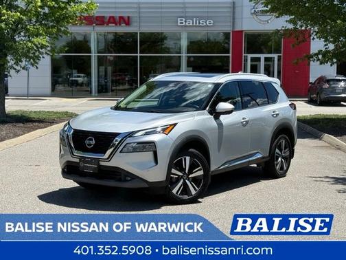 Brilliant Silver Metallic 2021 Nissan Rogue SL