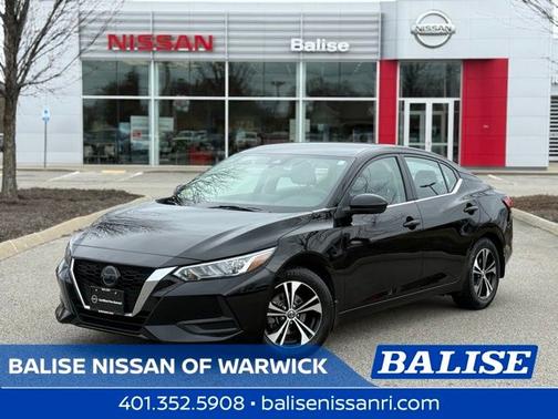 Black 2022 Nissan Sentra SV