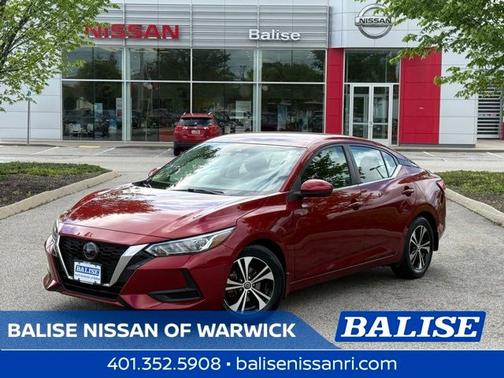 Scarlet Ember 2023 Nissan Sentra SV