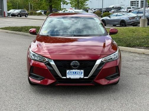 Scarlet Ember 2023 Nissan Sentra SV