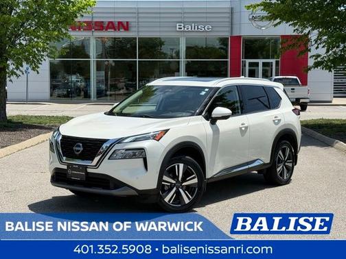 White 2023 Nissan Rogue SL