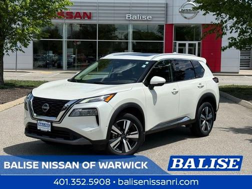 White 2023 Nissan Rogue SL