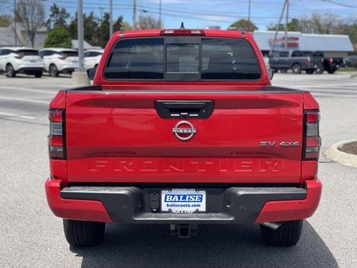 Red Alert 2022 Nissan Frontier SV