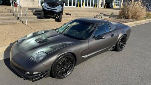 Electron Blue Metallic 2003 Chevrolet Corvette Z06