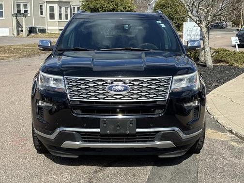 SHADOW BLACK 2018 Ford Explorer PLATINUM