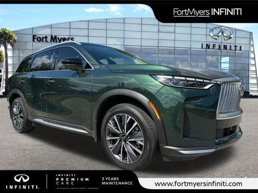 Deep Emerald 2026 INFINITI QX60 Luxe