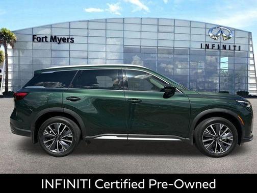 Deep Emerald 2026 INFINITI QX60 Luxe