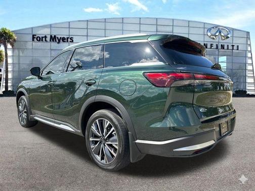 Deep Emerald 2026 INFINITI QX60 Luxe