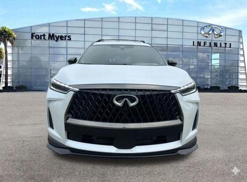 Radiant White 2026 INFINITI QX60 SPORT